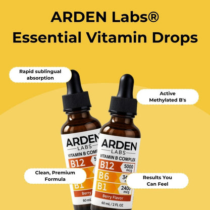 New Maximum Potency Formula | Essential Vitamin Drops by ARDEN Labs®